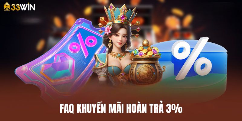 Thắc mắc khi tham gia khuyến mãi hoàn trả cược 3% tại 33Win