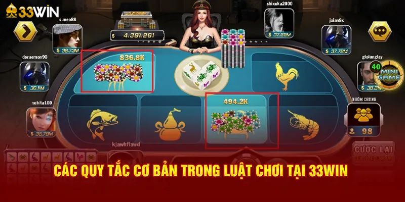 Luật chơi Bầu cua tôm cá chi tiết